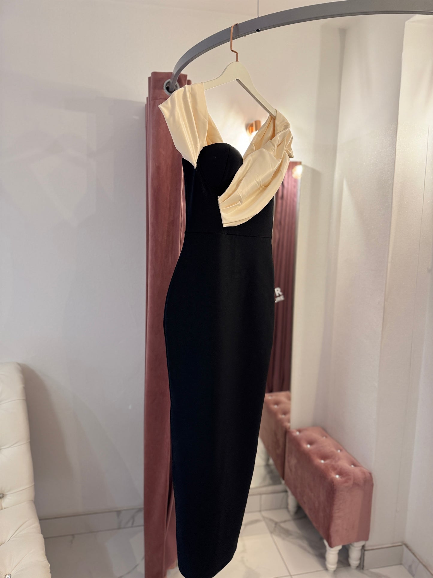 Dolga bandage obleka Elienne