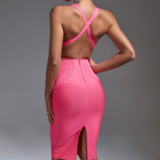 Bandage obleka Shelly