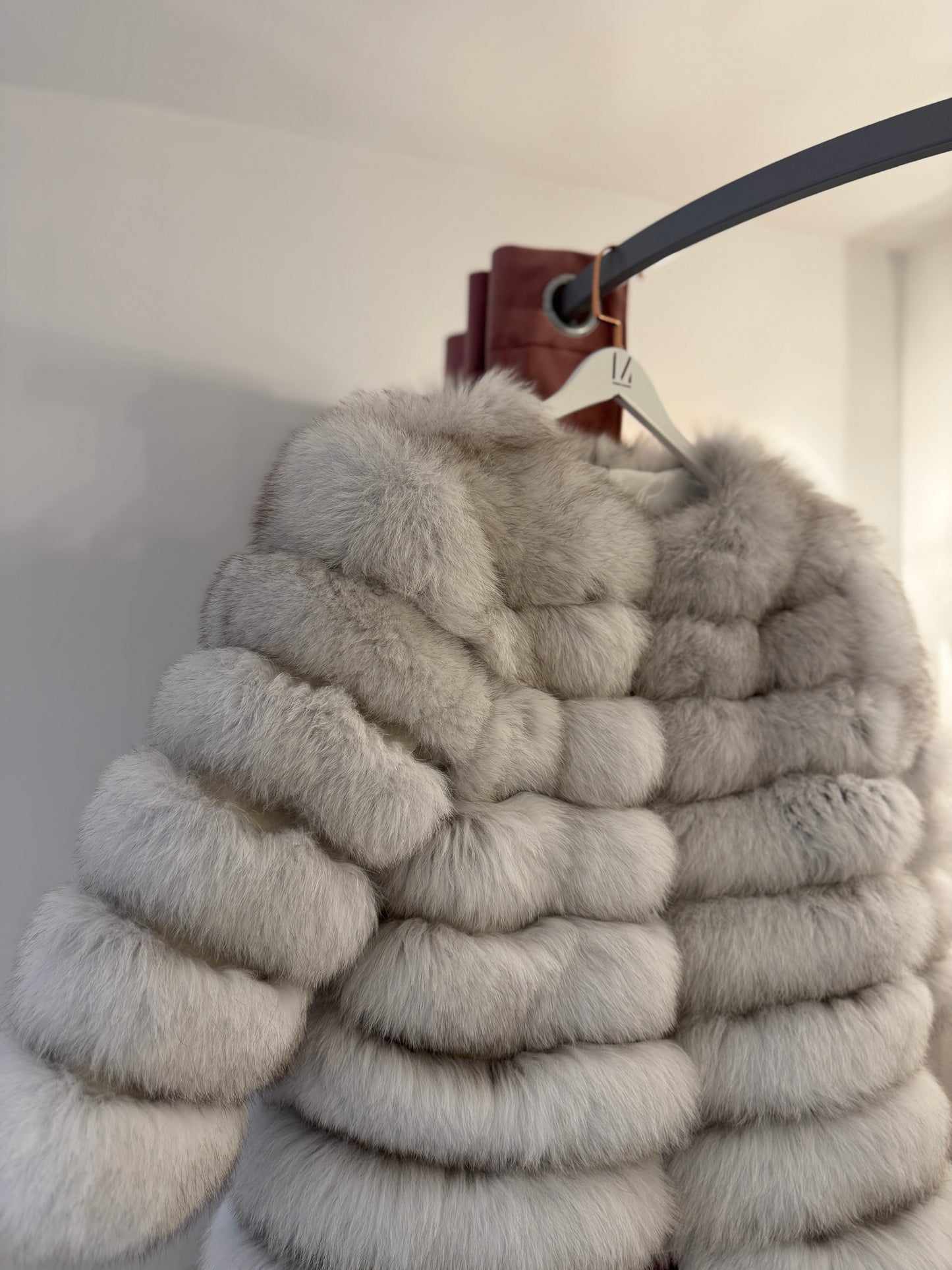 Krznena jakna 4v1 Silver Fox