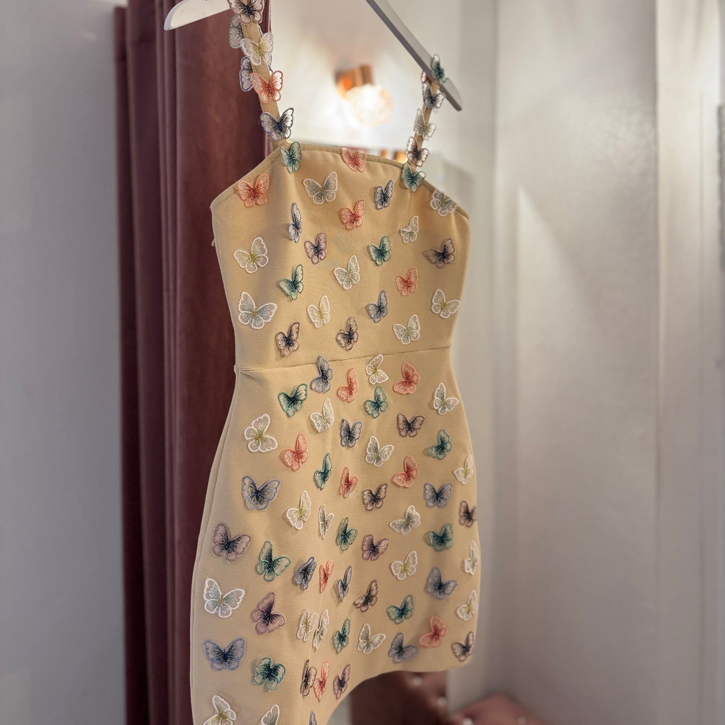 Bandage obleka Butterfly