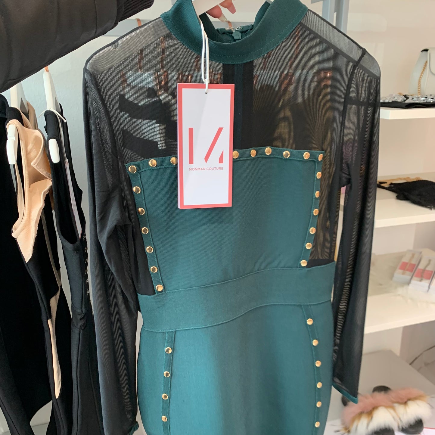 Bandage obleka Xenia