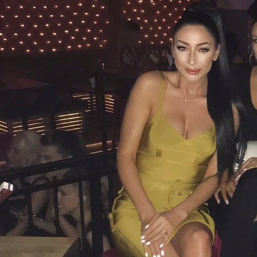 Bandage obleka Agnes