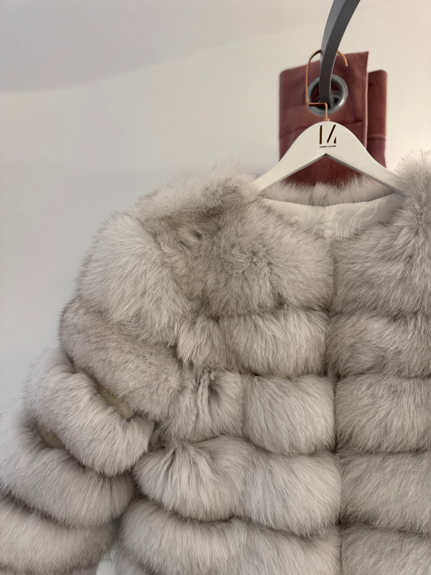 Krznena jakna 4v1 Silver Fox