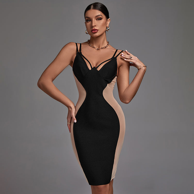 Bandage obleka Hourglass