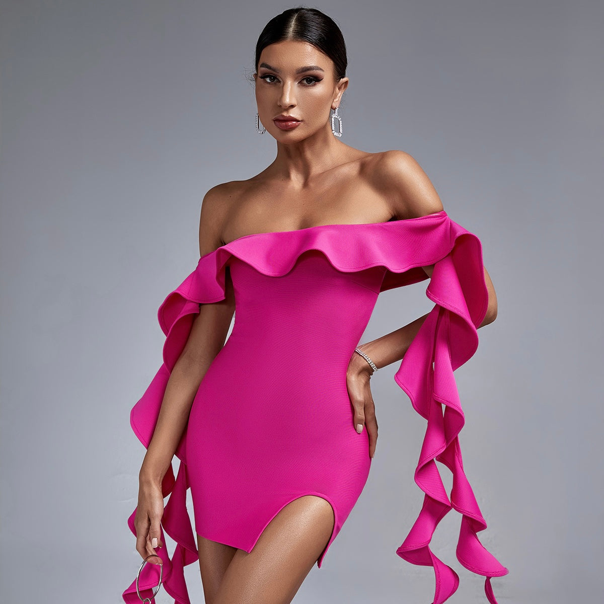 Bandage obleka Flavia