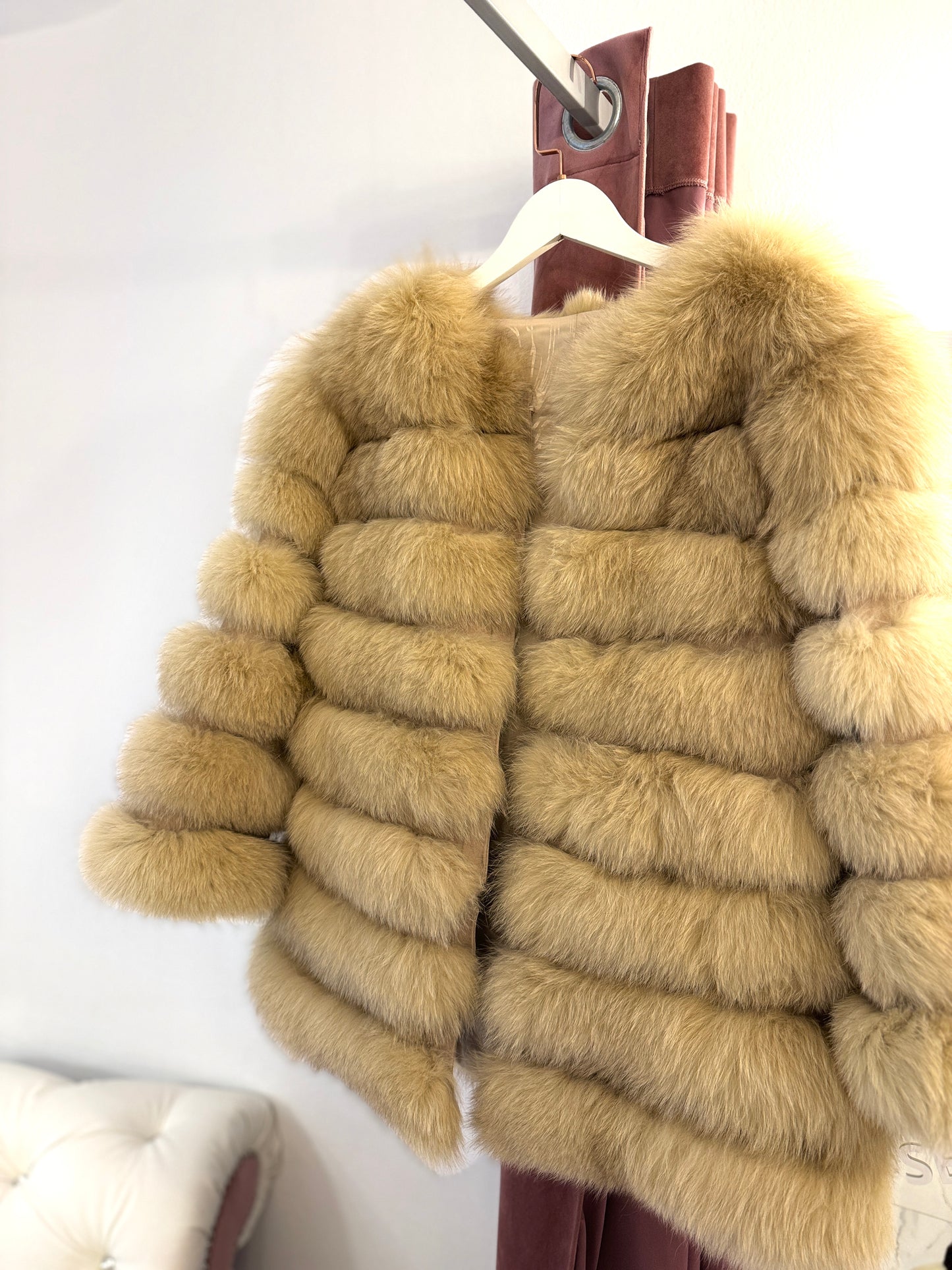 Krznena jakna 4v1 Brown Teddy