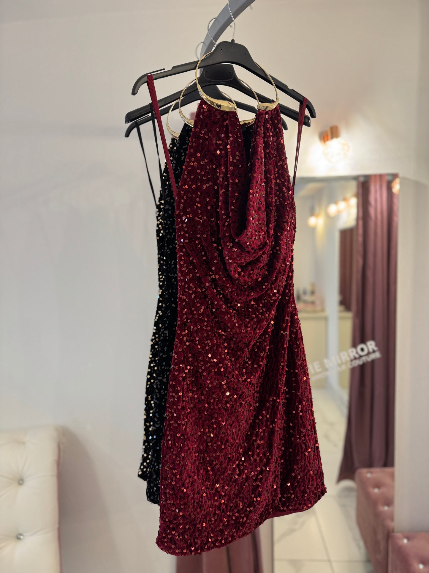 Bleščeča obleka Nadia