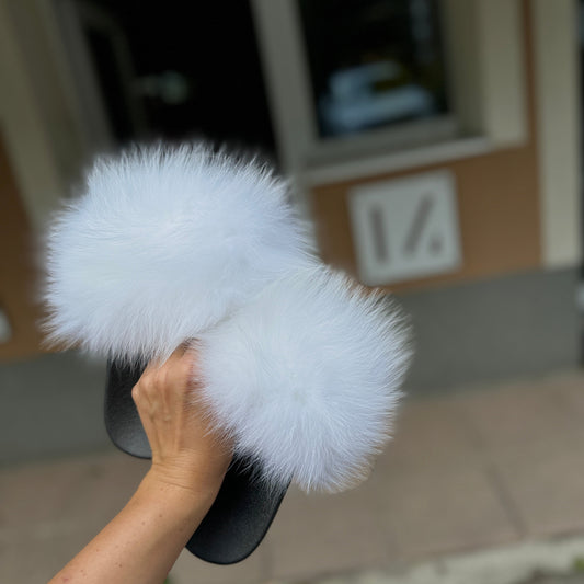 Krzneni natikači Fluffies (več barv)