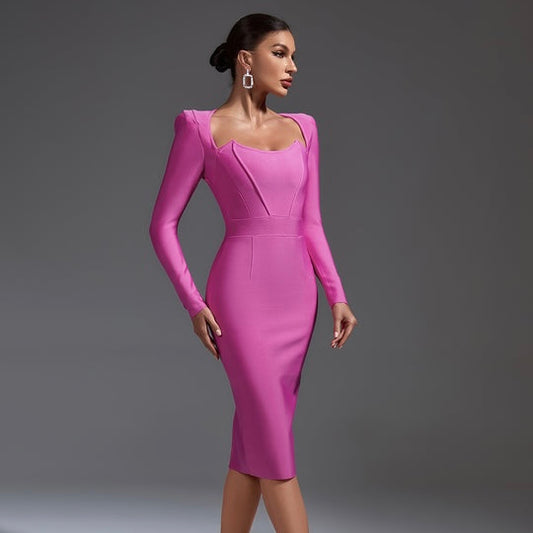 Bandage obleka Melania