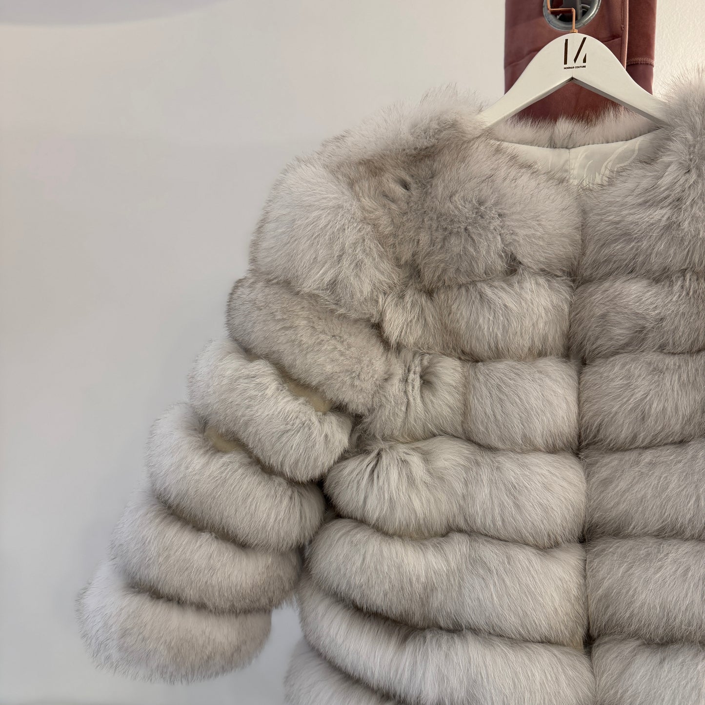 Krznena jakna 4v1 Silver Fox