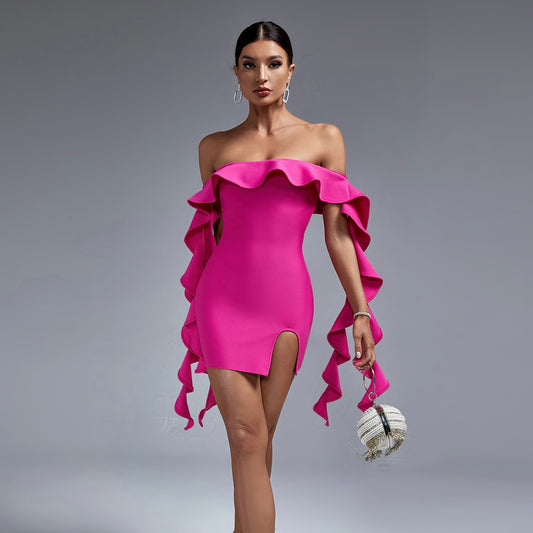 Bandage obleka Flavia