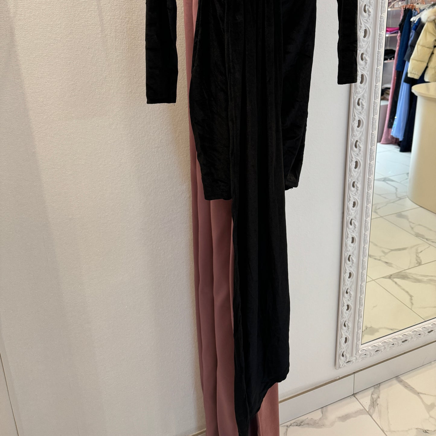 Velvet obleka Satina