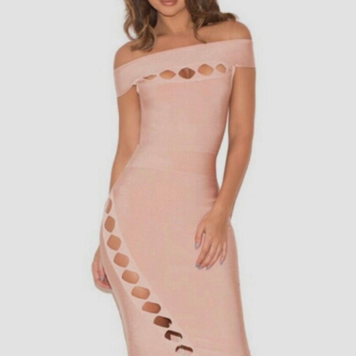 Bandage obleka Dinna