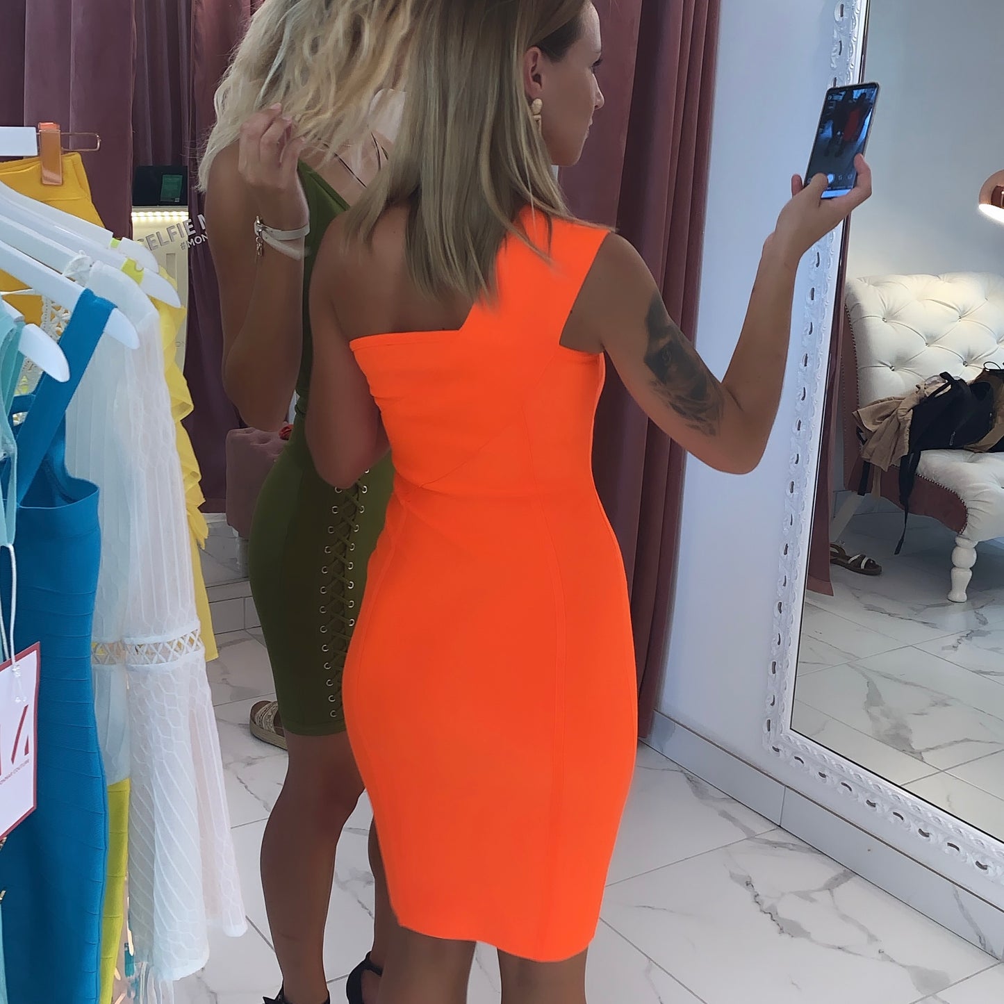 Bandage obleka Cassandra