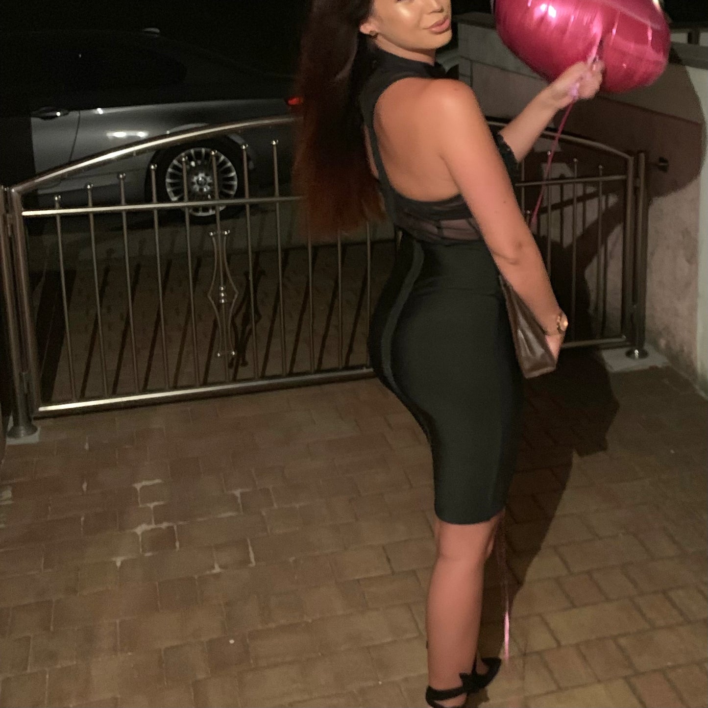 Bandage obleka Sandrita