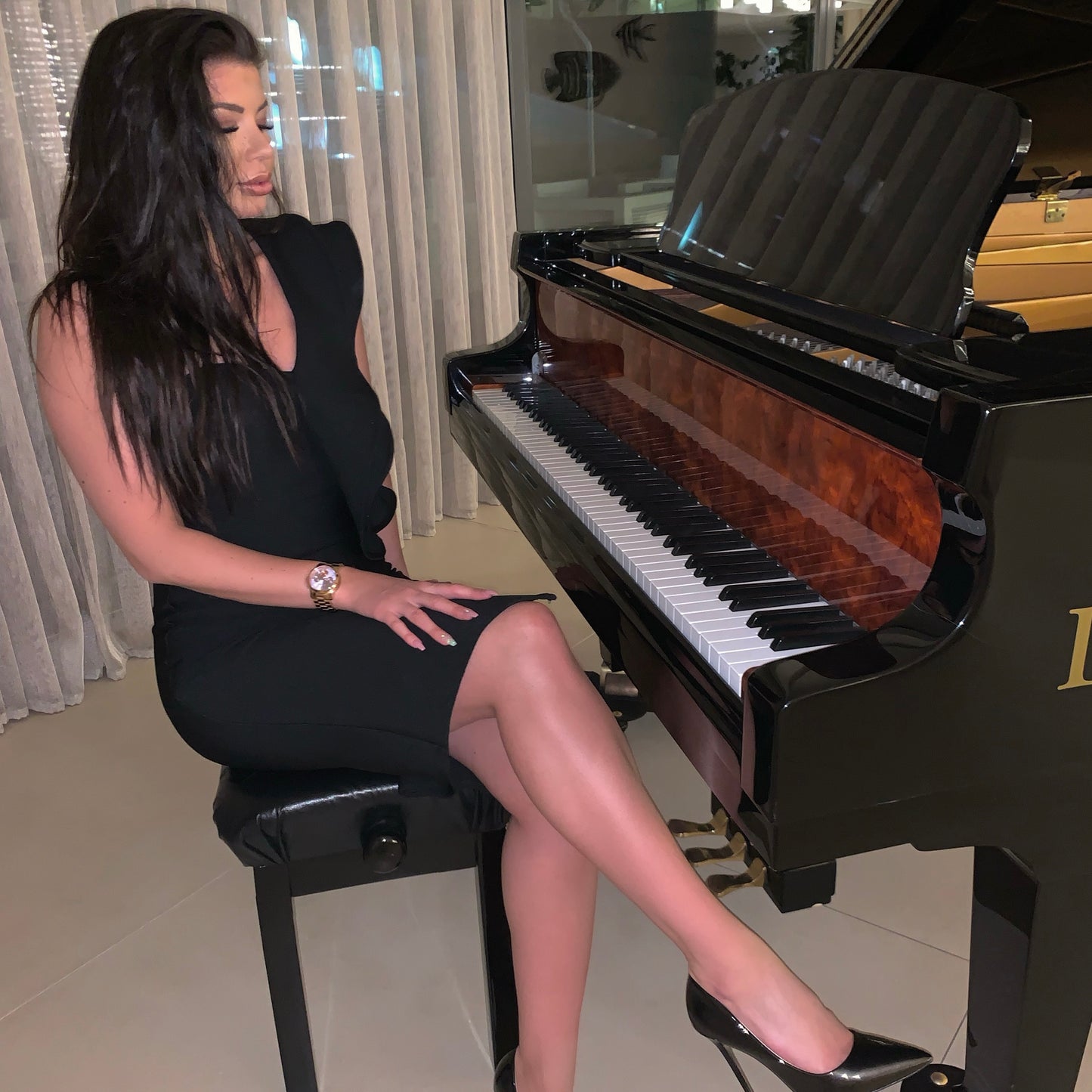 Bandage obleka Edith