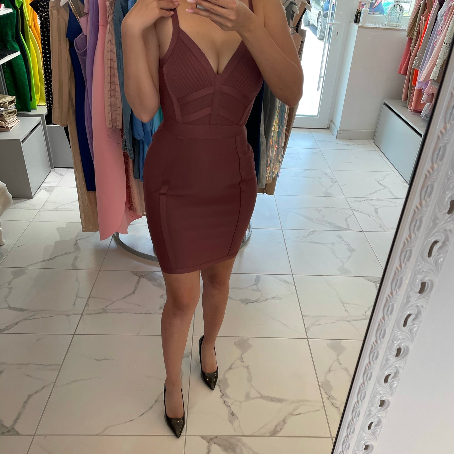 Bandage obleka Elissa