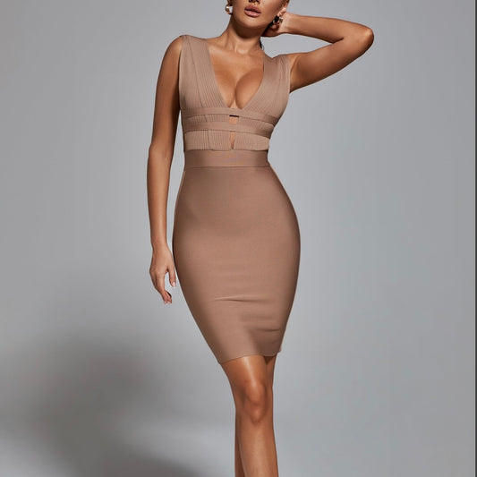 Bandage obleka Lauren